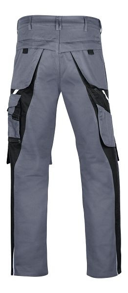 PKA Bestwork New / Lady pantalones de mujer, 250 g/m², gris/negro, tamaño: 34, PU: 5 piezas, DA-BWBH-GRS-034