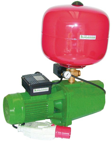 Sistema de abastecimiento de agua doméstico ZUWA JET 300/Z, 400 V, control de bomba mecánica ZUMATIC, 165050HWZ