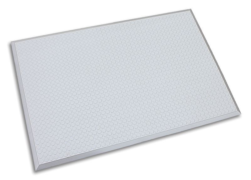 Ergomat Infinity Smooth Silver sala limpia + alfombra antifatiga, largo 780 cm, ancho 90 cm, INS90780-S