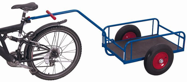 Remolque para bicicletas VARIOfit sin pared lateral, dimensiones exteriores: 1.795 x 685 x 735 mm (ancho x profundo x alto), hasta 1380