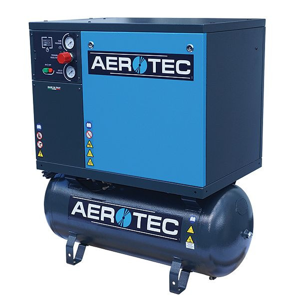 Compresor de pistón AEROTEC 520-90 SUPERSILENT - 400V, lubricado con aceite, 2013552