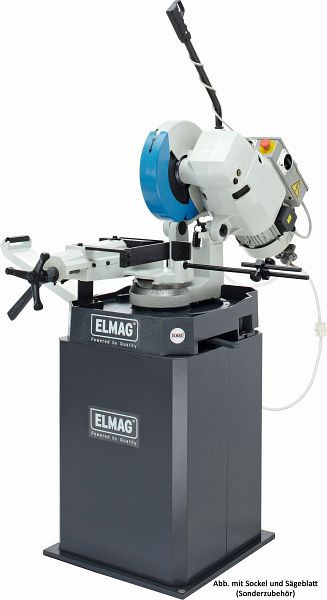 Sierra circular para metal ELMAG, MKS 350 PROFI-L, 20/40 rpm, 78036