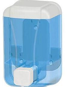 Dispensador de jabón líquido RMV 500 ml plástico pared azul, RMV20.006
