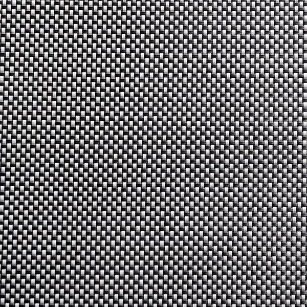 APS mantel individual - negro, blanco, 45 x 33 cm, PVC, banda estrecha, paquete de 6, 60520