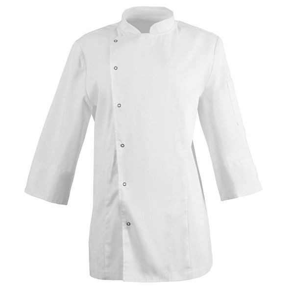 Whites Chefs Clothing Whites Chaqueta Ajustada Mujer - Grande, BB701-L