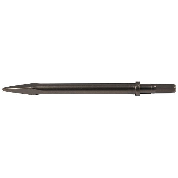 ELMAG Cincel de punta de demolición de 6 puntas, 14,7 mm, 250 mm de largo para EPS225/profesional/industria, 42878