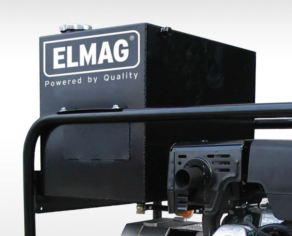 ELMAG Depósito de combustible grande de 48 litros, en la parte superior del marco para dispositivos abiertos, en el lateral para dispositivos insonorizados, altura del dispositivo aprox. +25 cm), 53374