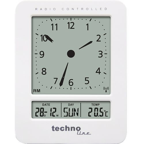 Radio reloj despertador Technoline (digital), dimensiones: 71 x 92 x 45 mm, WT 745