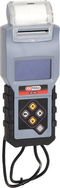 Comprobador digital de batería y sistema de carga de 12 V de KS Tools con impresora integrada, 550.1646