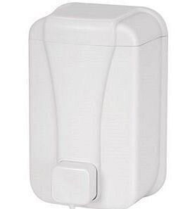 Dispensador de jabón líquido RMV 500 ml plástico pared blanco, RMV20.005