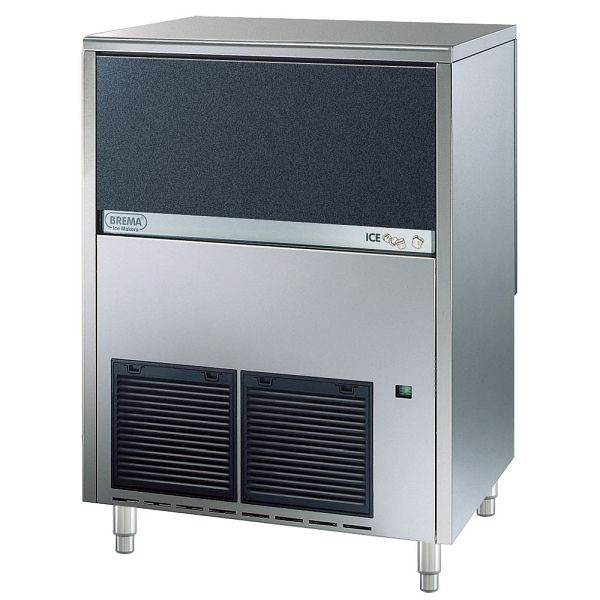 Fabricador de cubitos de hielo Brema refrigerado por aire, 90 kg/24 h, dimensiones 738 x 600 x 1020 mm (An. x Pr. x Al.), BE1806090