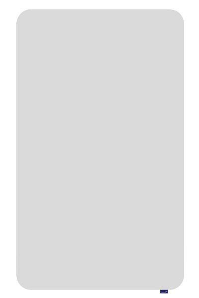 Pizarra blanca Legamaster ESSENCE, diseño moderno con esquinas redondeadas, esmaltada, 119,5 x 200 cm, 7-107094