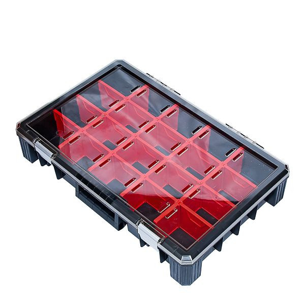 Caja de clasificación del cargador de piezas pequeñas ADB 20 compartimentos HD 600 Flex, 15508