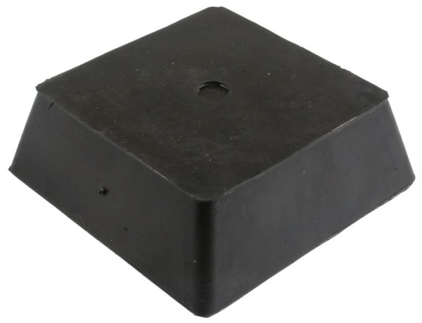 Bloque trapezoidal de goma uni H50xW150xL150mm, adecuado para Autop, Becker con pomos, 100381