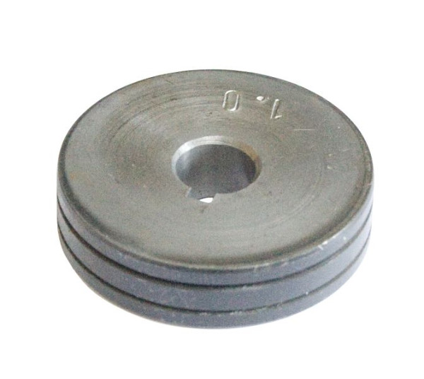 Rodillo de alimentación ELMAG 0,6/0,8 mm, EM162/161 (Ø exterior 30 mm/Ø interior 10 mm, 18 mm de ancho) para Fe/CrNi/Al, TS, 54700