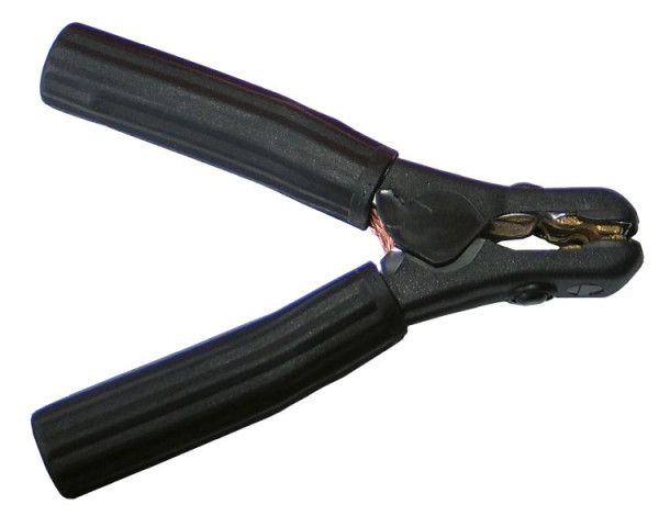 Pinza de carga con conector 600A, negro, totalmente aislado 35mm², 100218