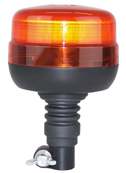 Baliza giratoria LED Berger & Schröter, base flexible, 12/24 V, R65, 20246