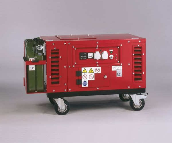 ELMAG Juego de 4 ruedas para generadores eléctricos (insonorizados) hasta 11 kVA, 53360