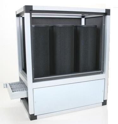 Centro de filtración para eliminación de olores AIRFAN, 67 kg, CF115