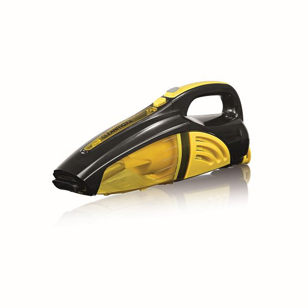 CLEANmaxx aspirador de mano inalámbrico 2 en 1 7,4 V amarillo/negro, 973