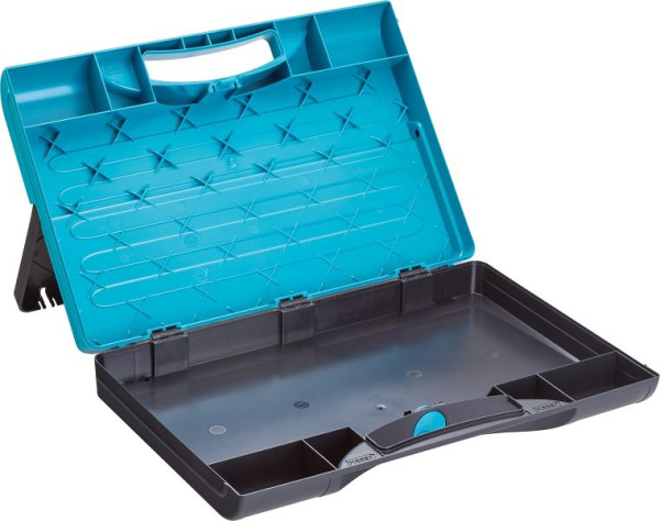 Caja de herramientas Hazet para sistema de inserción de seguridad, diseño moderno en dos tonos HAZET azul / negro Adecuado para todos los sistemas de inserción de seguridad 1/3, 165-L