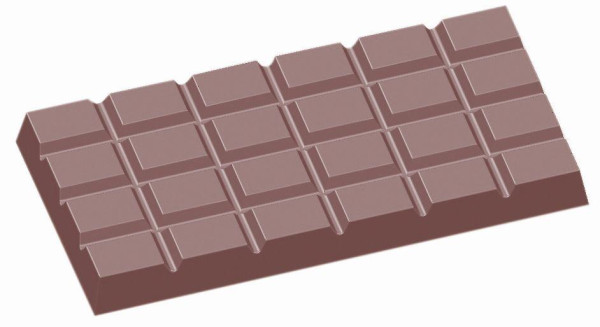 Molde para chocolate Schneider 275x135x24 mm, diferente, 421588