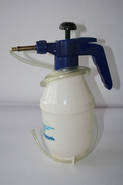 Botella de presión de refrigerante ELMAG 1,5 l, completa con manguera, 62099