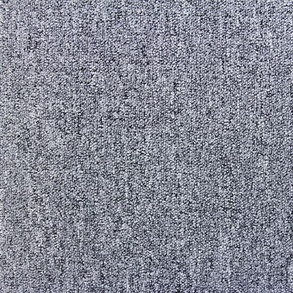 Moqueta en losetas KuKoo 50 x 50 cm gris platino, paquete de 20, 24910