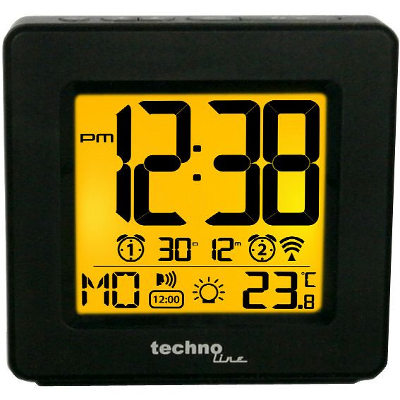 Reloj despertador parlante Technoline, dimensiones: 102 x 98 x 32 mm, WT 330