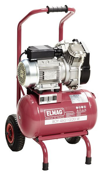 Compresor ELMAG 'sin aceite', 2700 rpm BOY, 460/10/20 W, 21232