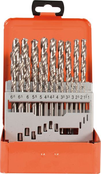 Cassette de perforación Projahn HSS-G TURBO 24 piezas 1-10.5 / 0.5mm, dimensiones del orificio central: 3.3, 4.2, 6.8, 10.2, 60424
