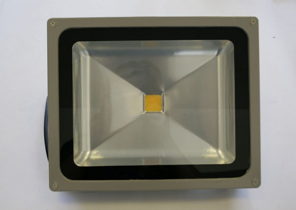 Foco LED ELMAG 50 vatios IP 65 grafito o gris (seleccione al realizar el pedido) Ángulo de haz de 120° blanco cálido, 9503557