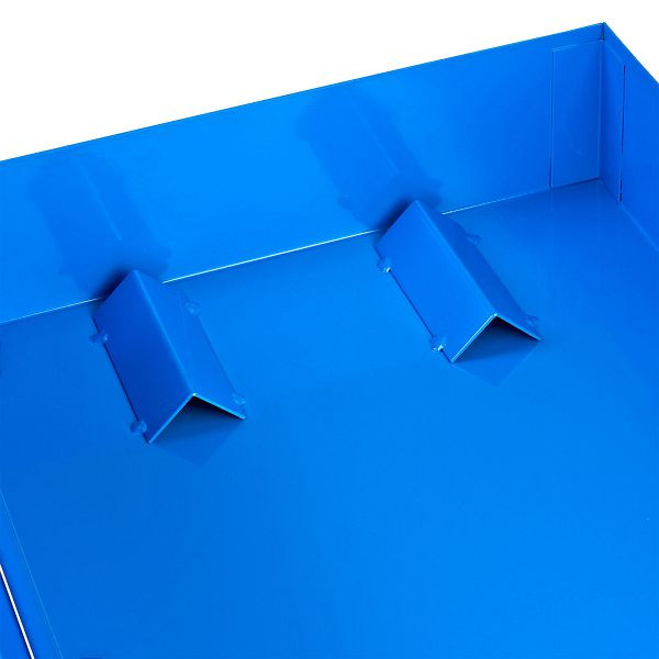 Soporte para bidones ADB para bidones de 2x 60 litros, azul claro (RAL 5012), 91004