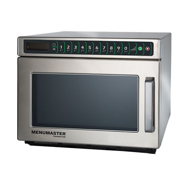 Microondas Menumaster MDC182, potencia de microondas de 1800 vatios, 100 programas de cocción programables, 101.125