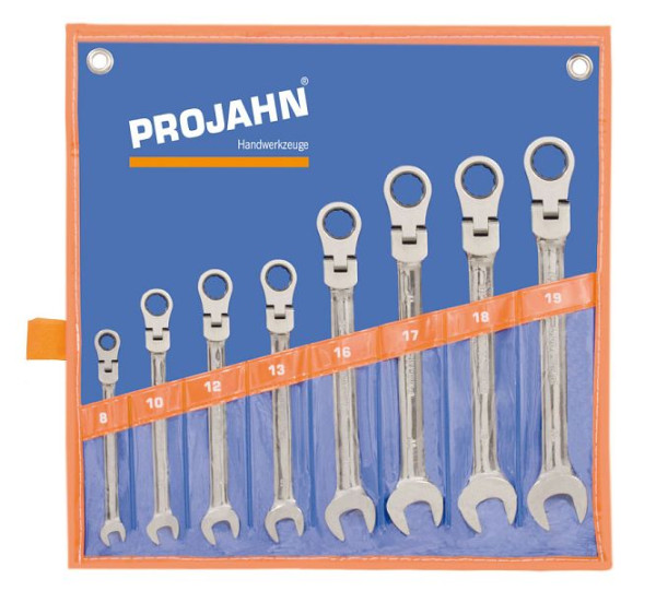 Projahn GearTech juego de llaves, estuche flexible, 8 piezas, 3497