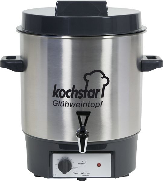 olla de cocción automática / olla para vino caliente kochstar WarmMaster E Profi con grifo cromado de 1/2 &quot;, 99034535