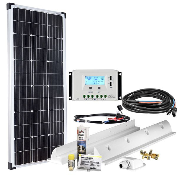 Sistema solar para autocaravana Offgridtec mPremium L-100W 12V, 4-01-002710