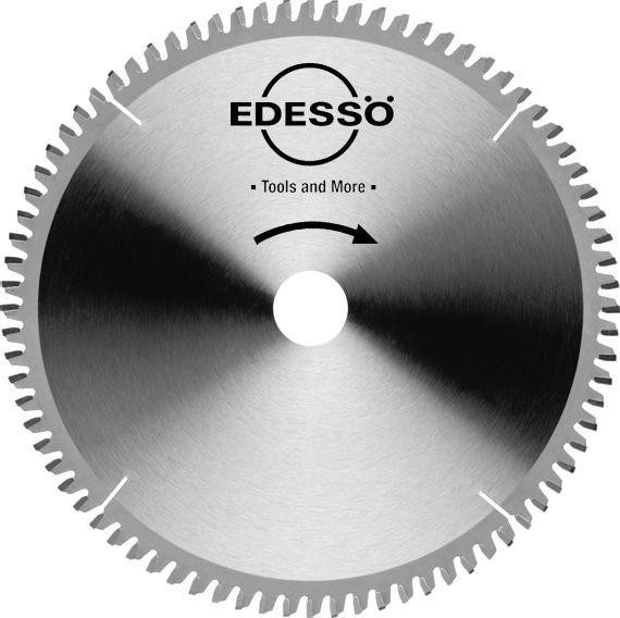 Hoja de sierra circular Edessö HW 160x2.5 / 1.8x20 Z: 56 NE, diente plano trapezoidal de precisión negativo, 2/6/32, 49616020