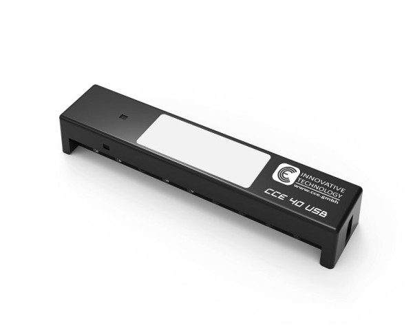 Validador de billetes CCE 40 con lámpara UV, alimentado por USB, AC000401