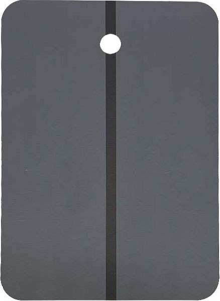 Tarjeta de muestra de color Kunzer gris oscuro, metal 148 x 105 x 0,017 mm, caja de 100 piezas, 7FMK03