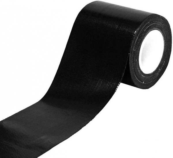 Petec Power Tape/cinta blindada, negra, 50 mm x 5 m, tarjeta de autoservicio, PU: 10 piezas, 86105
