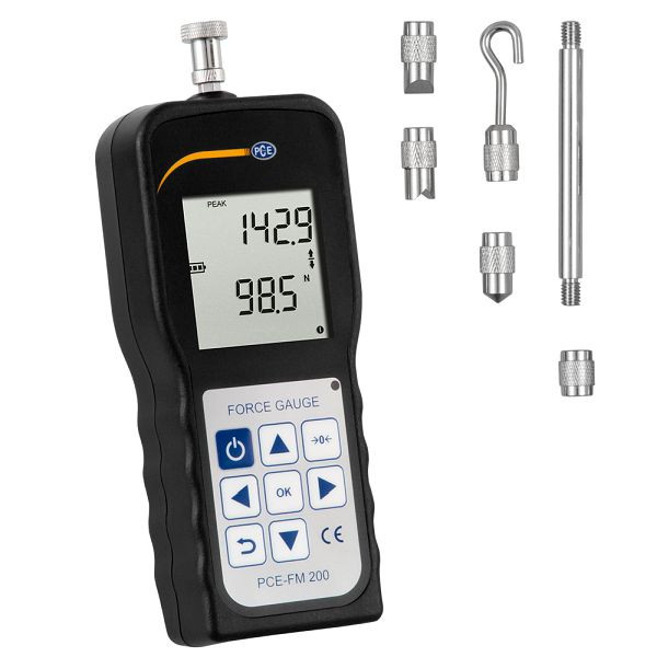 Dinamómetro PCE Instruments, rango de medición: 0 - 200 N, PCE-FM 200