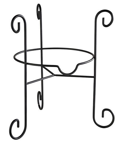 Marco APS para dispensador de bebidas, Ø 27 cm, altura: 31,5 cm, metal, negro, -OLD FASHIONED-, 10410