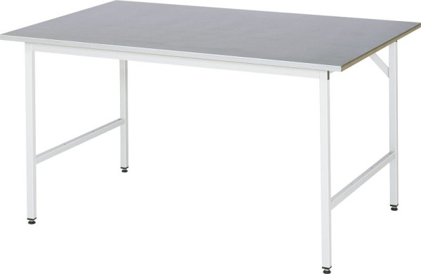 Mesa de trabajo serie RAU Jerry (mesa básica), W1500 x D1000 x H800-850 mm, 06-500ES10-15.12