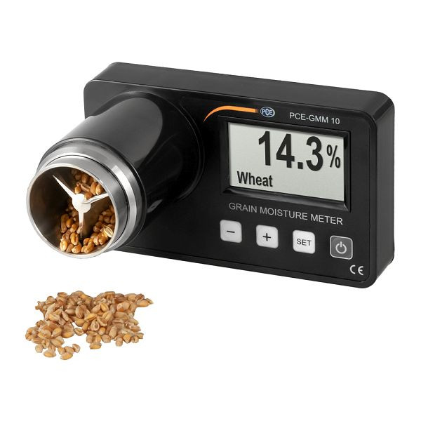 PCE Instruments medidor de humedad de grano para 15 tipos de grano, PCE-GMM 10