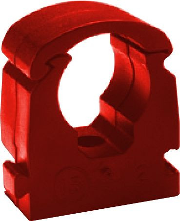 AEROTEC abrazadera de tubo diámetro exterior 28 mm rojo, 2012057JG