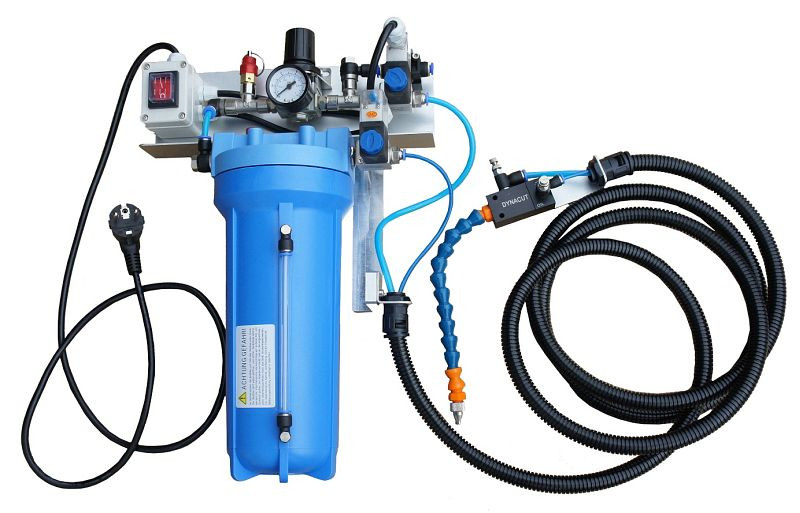 Sistema de lubricación DYNACUT cantidad mínima de lubricación MDE-TS, lubricación por gotitas, 1-151