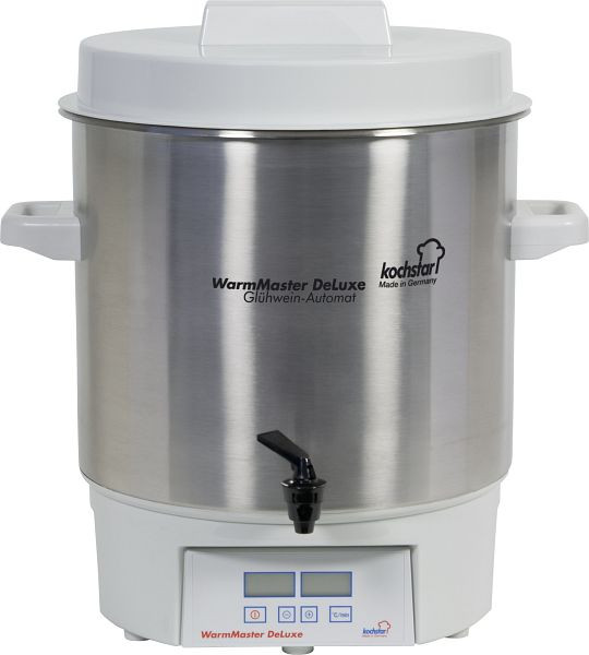 Cocina automática / olla para vino caliente kochstar WarmMaster Deluxe EA con grifo de 1/4 &quot;, 97034035
