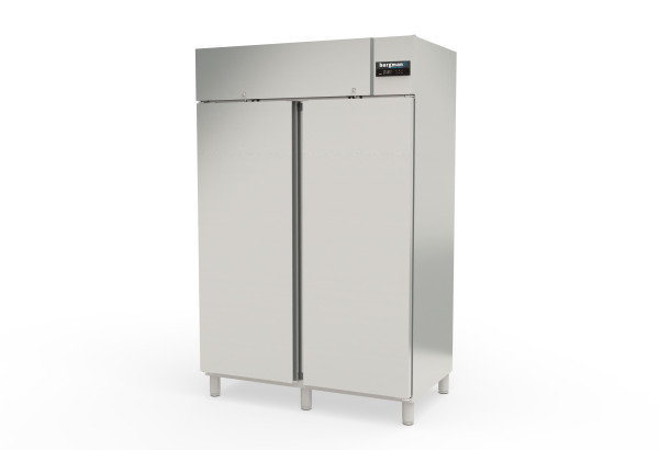 bergman PROFILINE 1400 congelador de acero inoxidable - 2 puertas GN 2/1, 65988