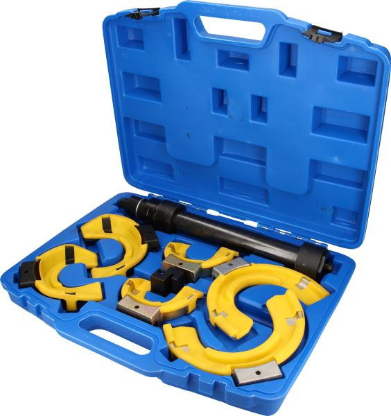 Brilliant Tools Juego de compresores de resorte, 15 piezas, con inserciones protectoras de plástico, BT651200